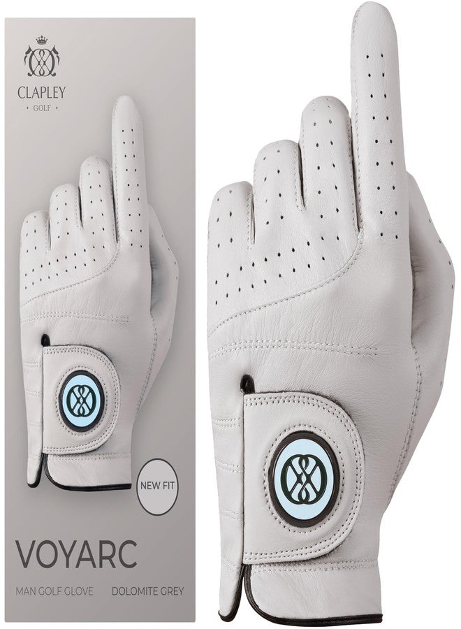 CLAPLEY GOLF Men's Golf Glove, Cabretta Leather, Ball Marker Included - Image 1