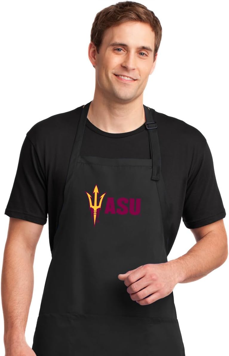 Broad Bay ASU Aprons Arizona State Sun Devils w/Pockets Grilling Gift Him Her Men - Image 2