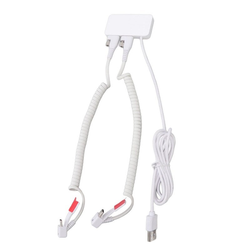 Anti Theft Display Stand: Dual Port Security With Premium ABS PC TPR Material, High Decibel Alarm Charging Function - 2.4G RF Remote Control For Shopping Mall Digital Products Display - Image 1