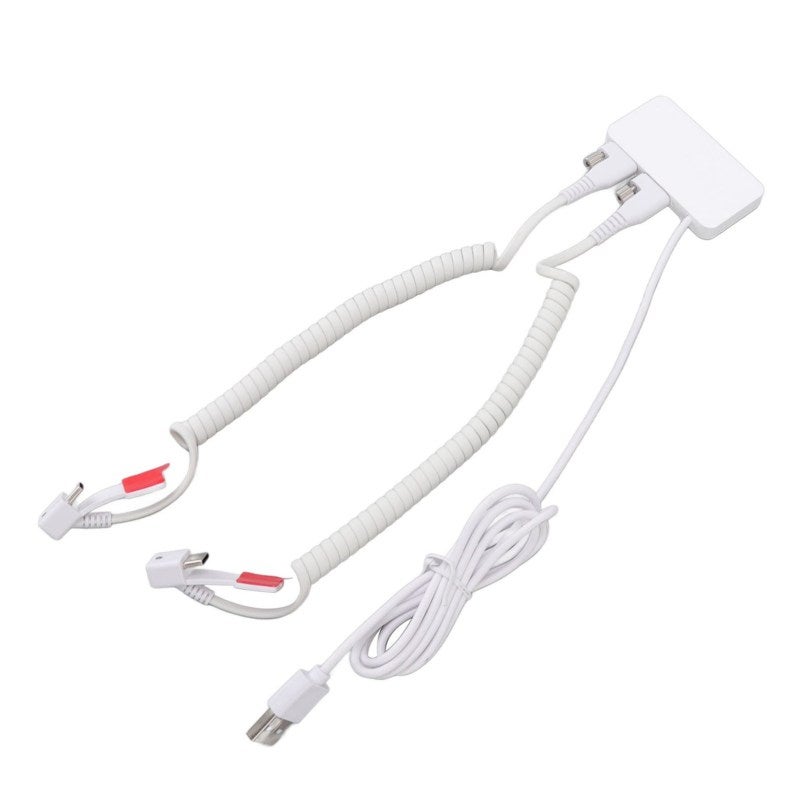 Anti Theft Display Stand: Dual Port Security With Premium ABS PC TPR Material, High Decibel Alarm Charging Function - 2.4G RF Remote Control For Shopping Mall Digital Products Display - Image 2