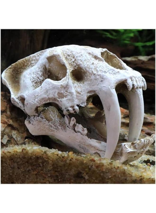 Tiger Skull Decoration Imitation Bone Skeleton - Image 4