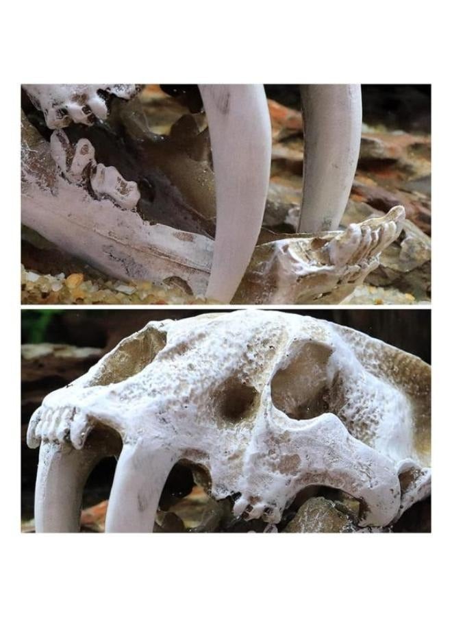Tiger Skull Decoration Imitation Bone Skeleton - Image 3