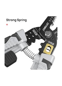 KASTWAVE 8 in 1 Self-Adjusting Wire Stripper Cutter, Universal Automatic Electrical Wire Strippers for Wire Stripping, Cable Cutting, Crimping Tools from 10 AWG to 24 AWG, Professional Electrician Pliers Tools  - Image 5