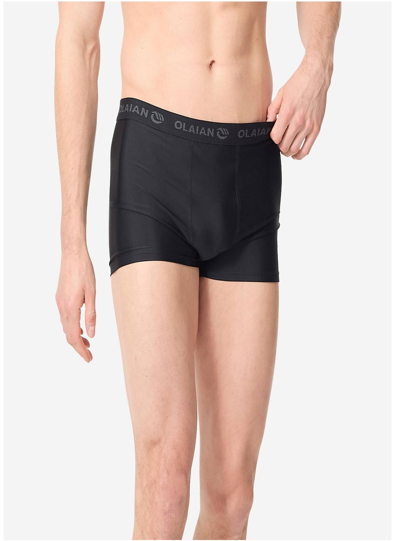 OLAIAN OLAIAN by DECATHLON, Base Layer Boxer 500 - Black  - Image 2