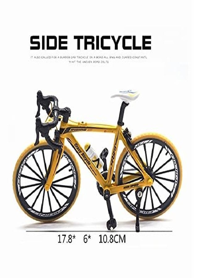 zahab Miniature Alloy Bicycle Model Toy with Display Box | Die Cast Cycle Showpiece Collectible Decor Gift for Kids & Adults - Image 4