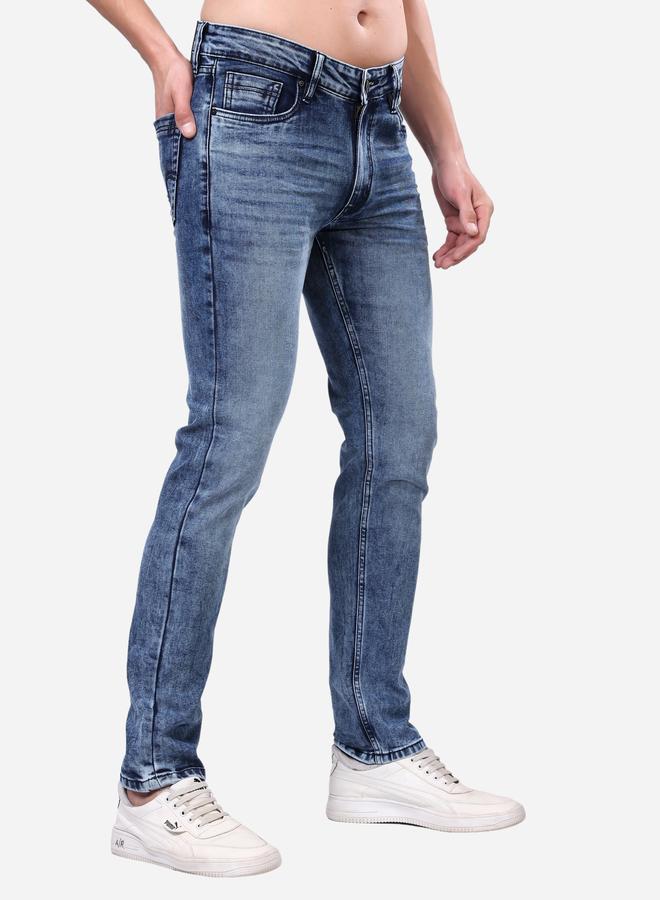 Stylox Mid Rise Slim Fit Faded Jeans - Image 4