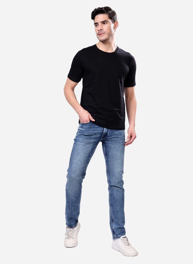 Stylox Mid Rise Slim Fit Faded Jeans - Image 2