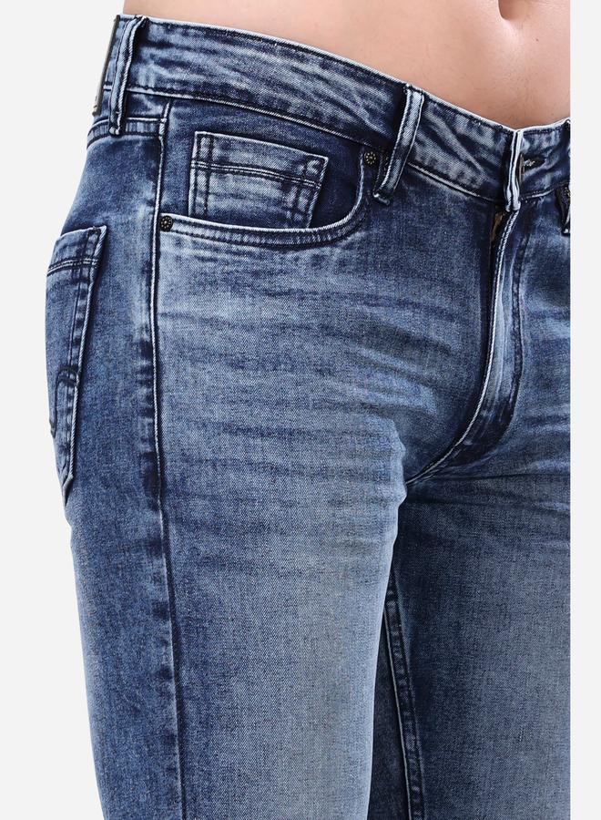 Stylox Mid Rise Slim Fit Faded Jeans - Image 5