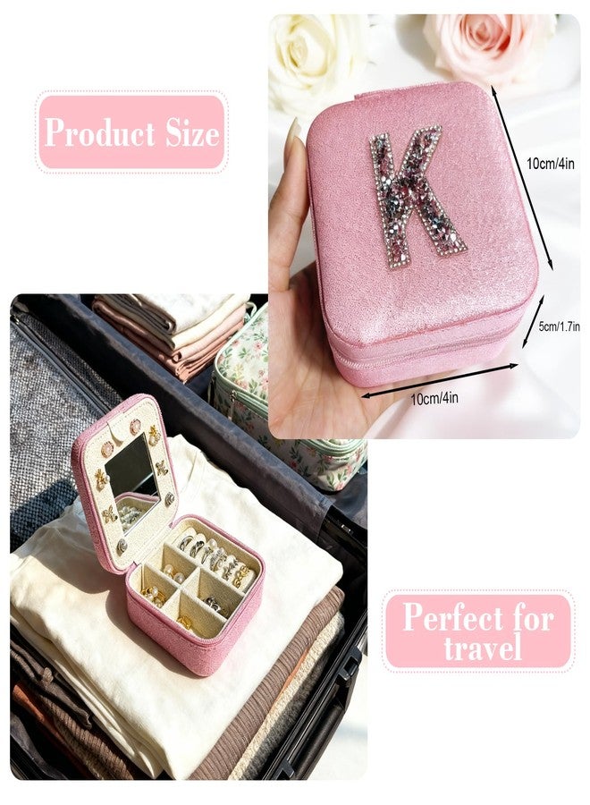 Zyvora Mothers Day Gift Travel Jewelry Case for Women, Large Jewelry Organizer with Straps, Secure Storage, Better Organization, Gift for Bridesmaid, Daughter, Granddaughter - Image 2