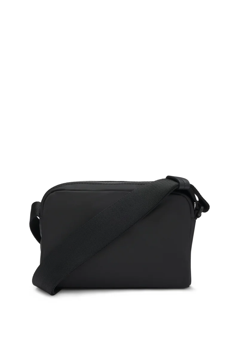 هوجو Twill crossbody bag with stacked-logo hardware