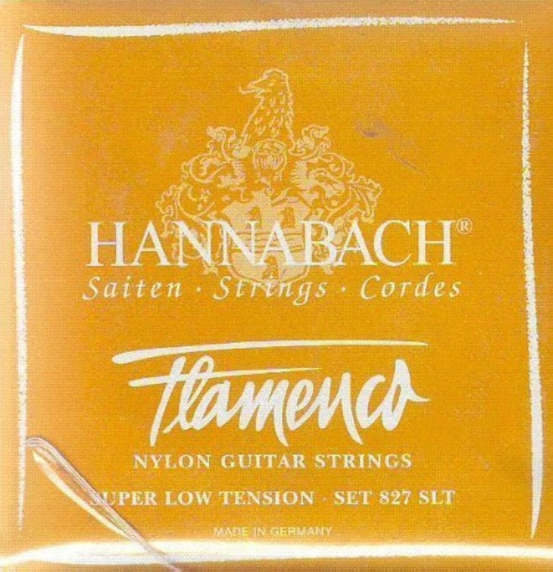 Hannabach Classical Flamenco Guitar Super Low Tension Polished Gold/Silver, 827-SLT - Image 1