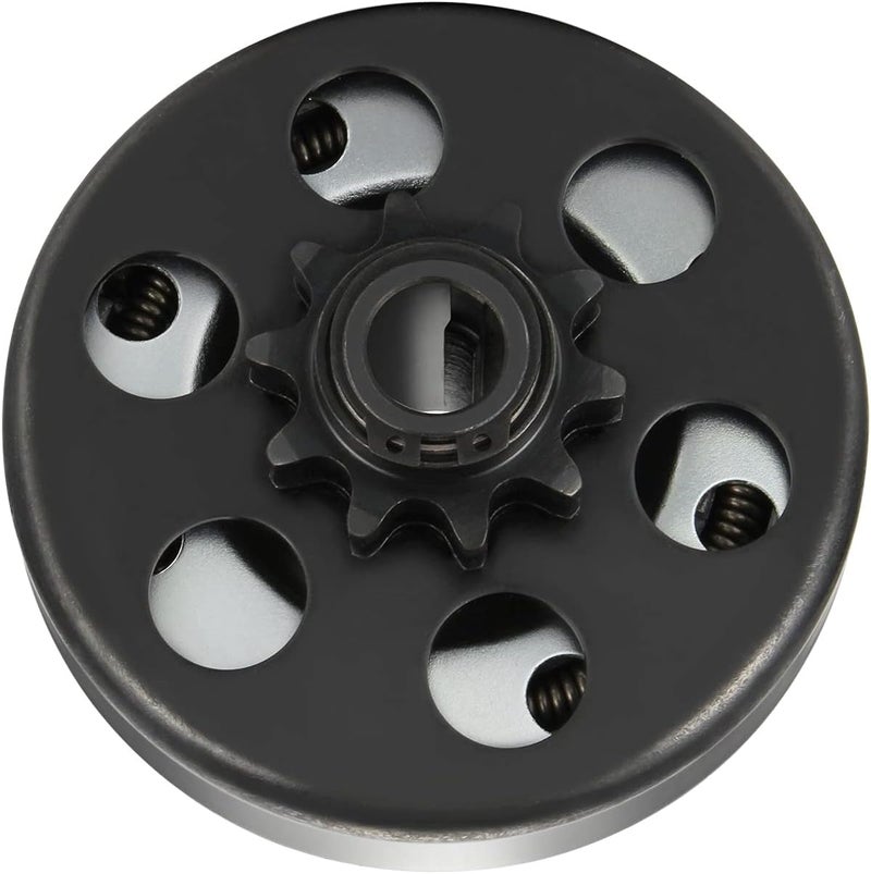 MOJTBE Centrifugal Go Kart Clutch 5/8" Bore 10 Tooth Fit for #40/41/420 Chain 6.5HP Compatible with Mini Bike Lawnmower Engine - Image 1