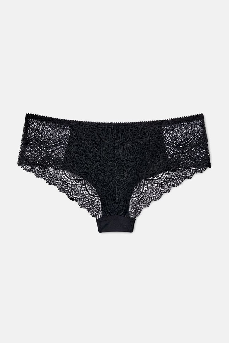 Tchibo Women 2 Pcs  Brazilian Panty Brief, Black  - Image 4