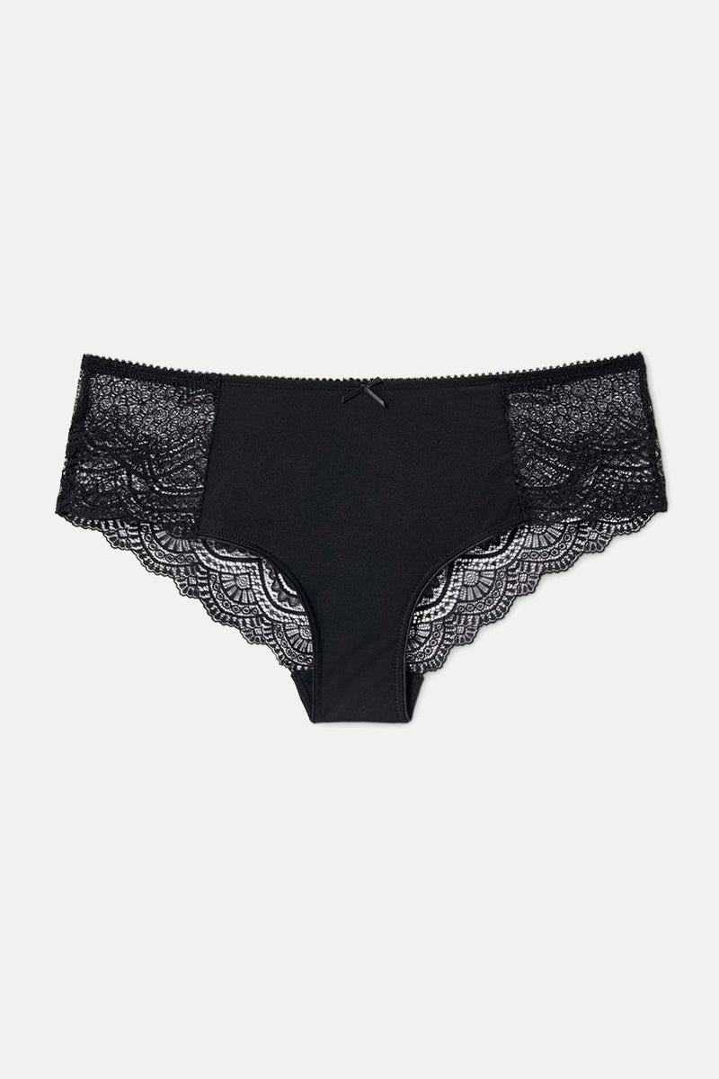 Tchibo Women 2 Pcs  Brazilian Panty Brief, Black  - Image 3