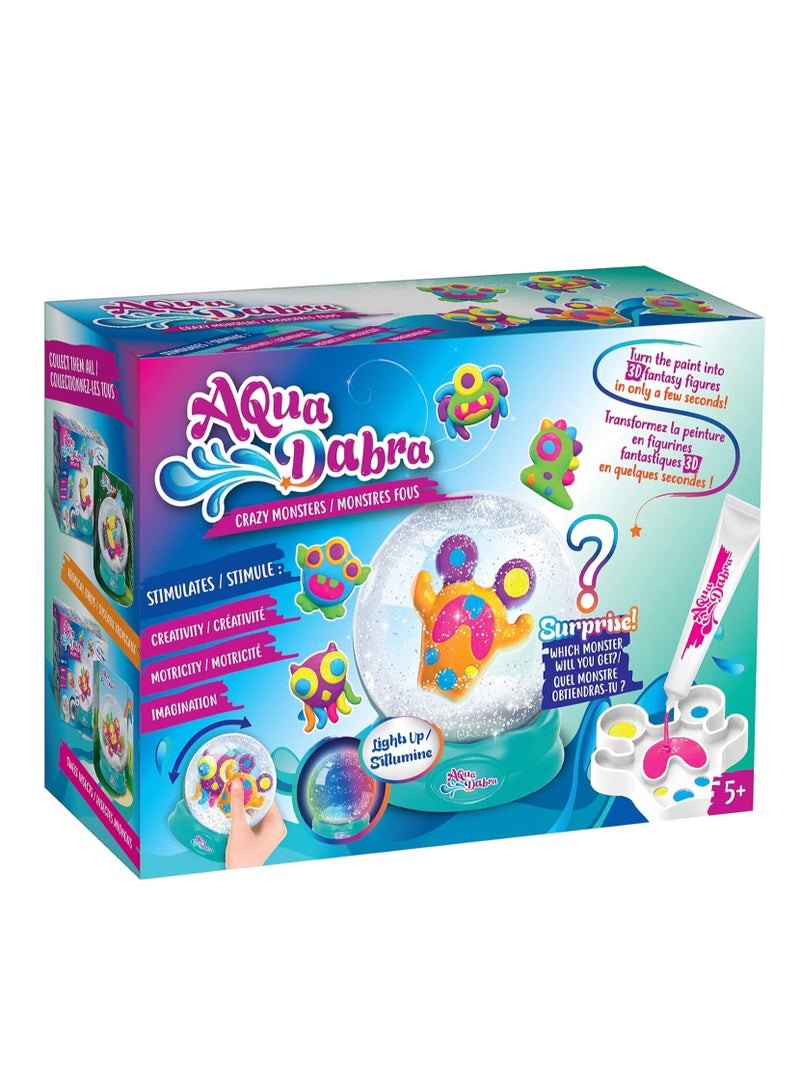 Aqua Dabra Crazy Monsters Water Globe - Image 1