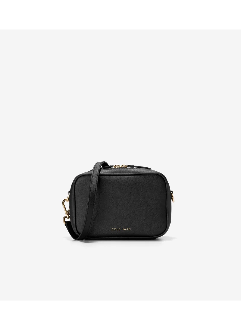 COLE HAAN Women's Go Anywhere Leather Camera Bag