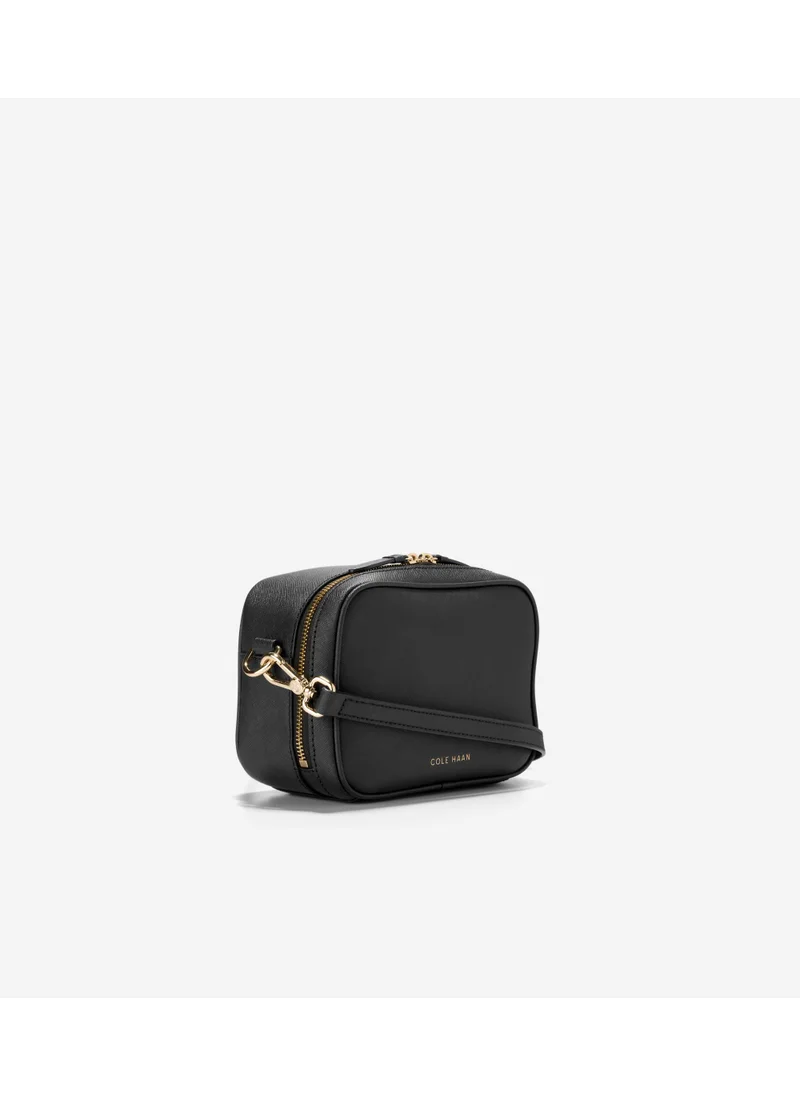 COLE HAAN Women's Go Anywhere Leather Camera Bag