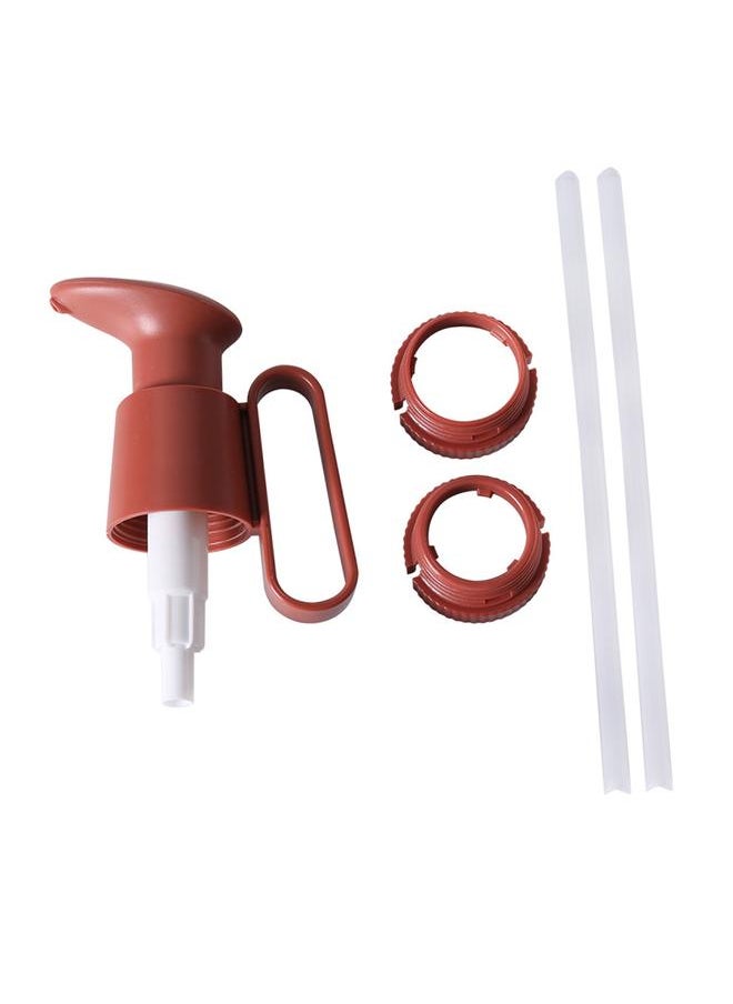 Thoraya Oyster Sauce Squeezer ABS PP Safe Hygienic Labor Saving Leak Proof Tomato Paste Pump for Condiment Red  - Image 4