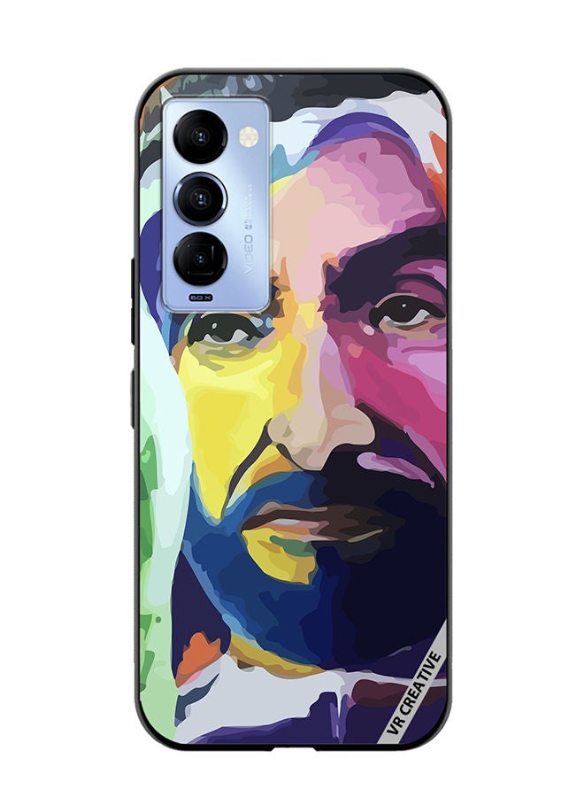 VR CREATIVE Protective Case Cover For Tecno Camon 18/18 P Sheikh Zayed Bin Sultan Al Nahyan Design Multicolour - Image 1