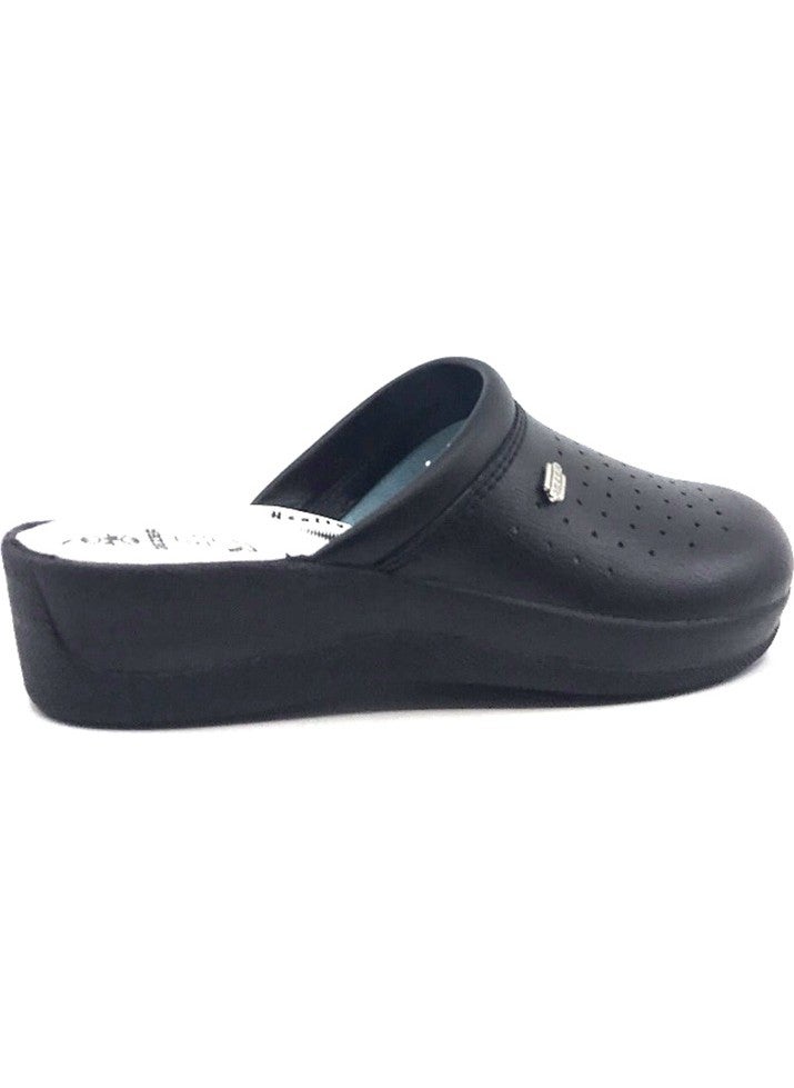 Gezer 04770 4 Point Black Anatomical Hospital & Work Sabo Men's Women's Slippers  - Image 5