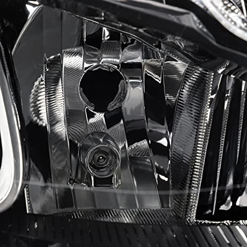 AKKON - Fit 2019 2020 2021 2022 Chevy Spark LS/LT [Halogen Type w/Bumper Parking Lamp] Black OE Projector Headlight - Passanger - Image 4