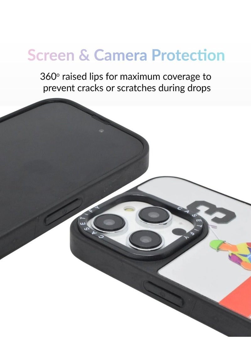 iPhone 13 Pro Cover 6.1 inch Hard Anti-Explosion Back Ultra Thin Anti-Scratch and Anti-Drop Case