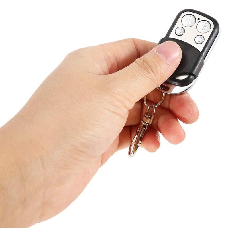 Remote Control Cloner 10Pcs Button Slide Cover Key Fob - Handy Key Chain Size Frequency Cloner for Car Key Attachment & Fixed Code Copying - Image 5