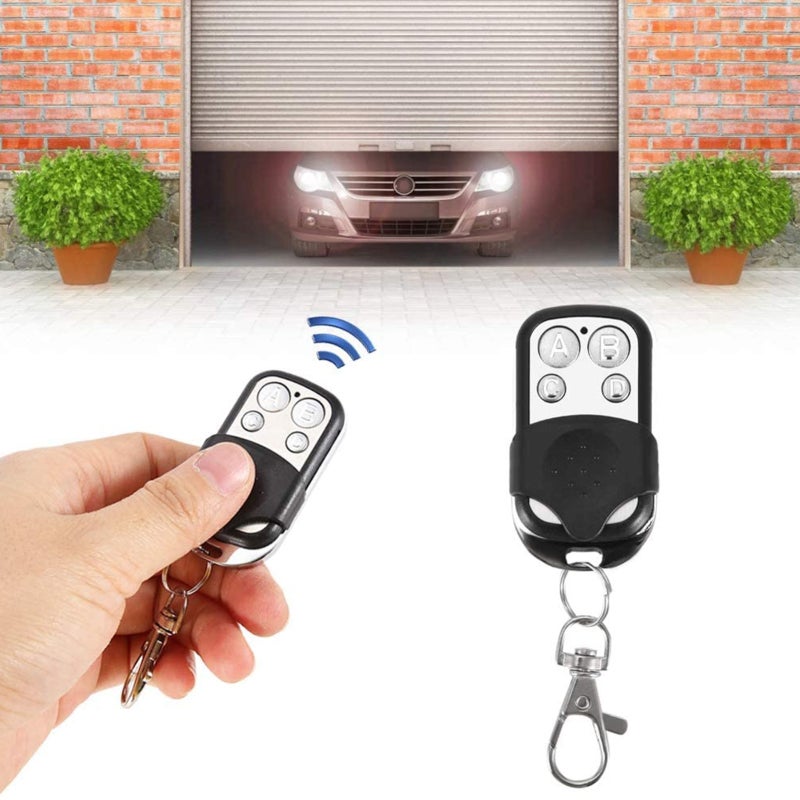 Remote Control Cloner 10Pcs Button Slide Cover Key Fob - Handy Key Chain Size Frequency Cloner for Car Key Attachment & Fixed Code Copying - Image 4