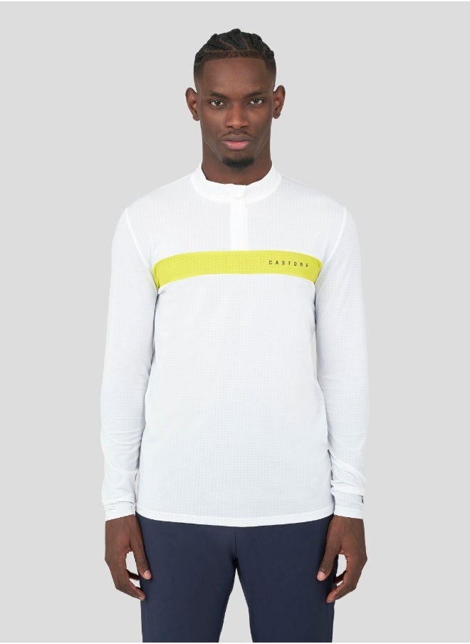 كاستور White Tech Life Colourblock 1/4 Zip  - Image 1