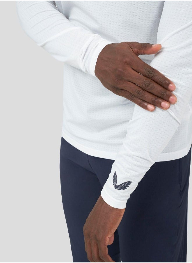 كاستور White Tech Life Colourblock 1/4 Zip  - Image 3