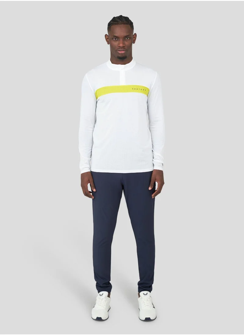 CASTORE White Tech Life Colourblock 1/4 Zip