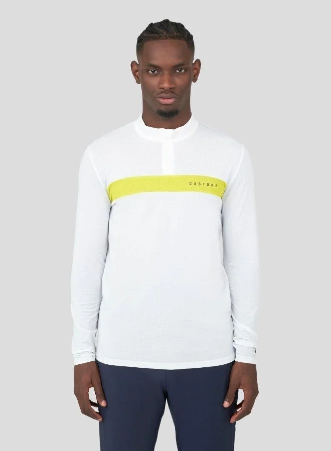 CASTORE White Tech Life Colourblock 1/4 Zip