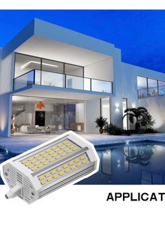 Y&D R7S 118mm LED Bulb, J-Type Double Ended Bulbs, 30W J Type Led Bulbs 300W T3 Halogen Bulb Equivalent, Double-Ended Base J118 Flood Lights for Household Security Lighting -Daylight  - Image 2