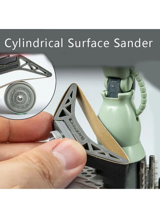 1pc Curved Surface Sander Model Tool Cylindrical Sander for Diorama Kit DIY Modeling - Image 2