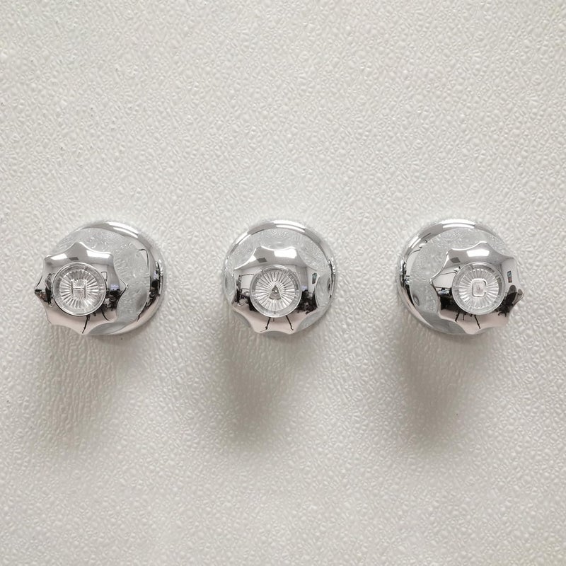 Danco Bathtub and Shower 3-Handle Remodel/Rebuild Trim Kit for Gerber Faucets | Knob Handle | 11B-1H, 11B-1C, 11B-4D | Chrome (39617) - Image 5