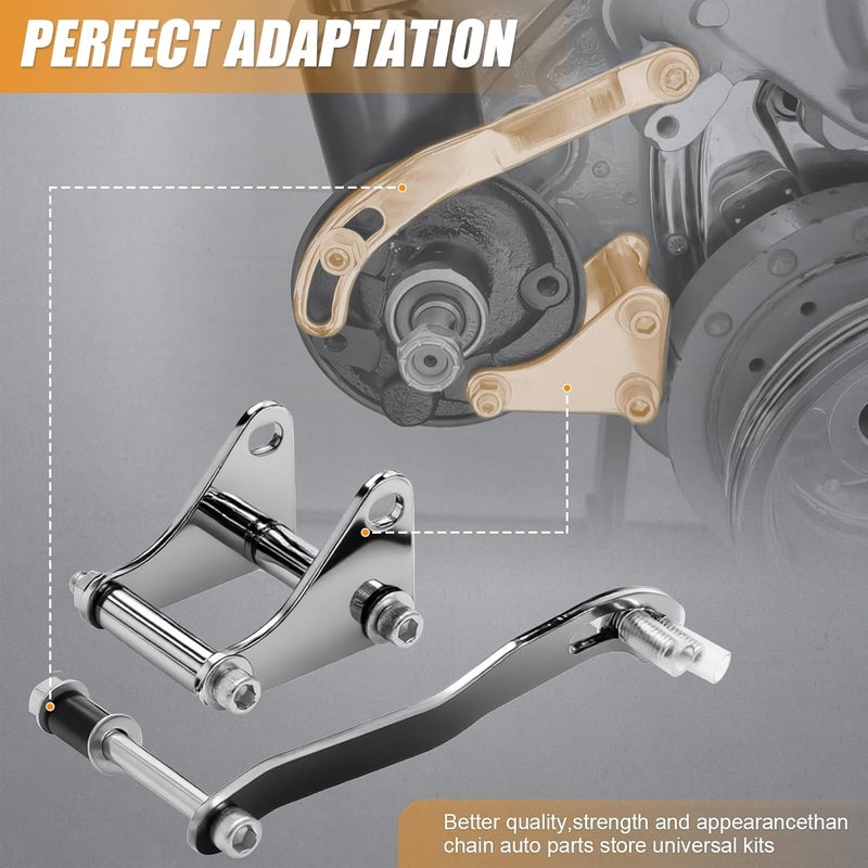 حامل تركيب مضخة التوجيه المعزز، LWP SWP، متوافق مع محركات Chevy/GM SB SBC 350 262 265 283 302 305 307 327 400 (فضي) - Image 3