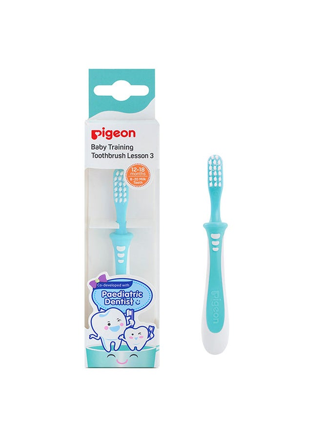 pigeon Baby Training Toothbrush Lesson 3  - Image 1