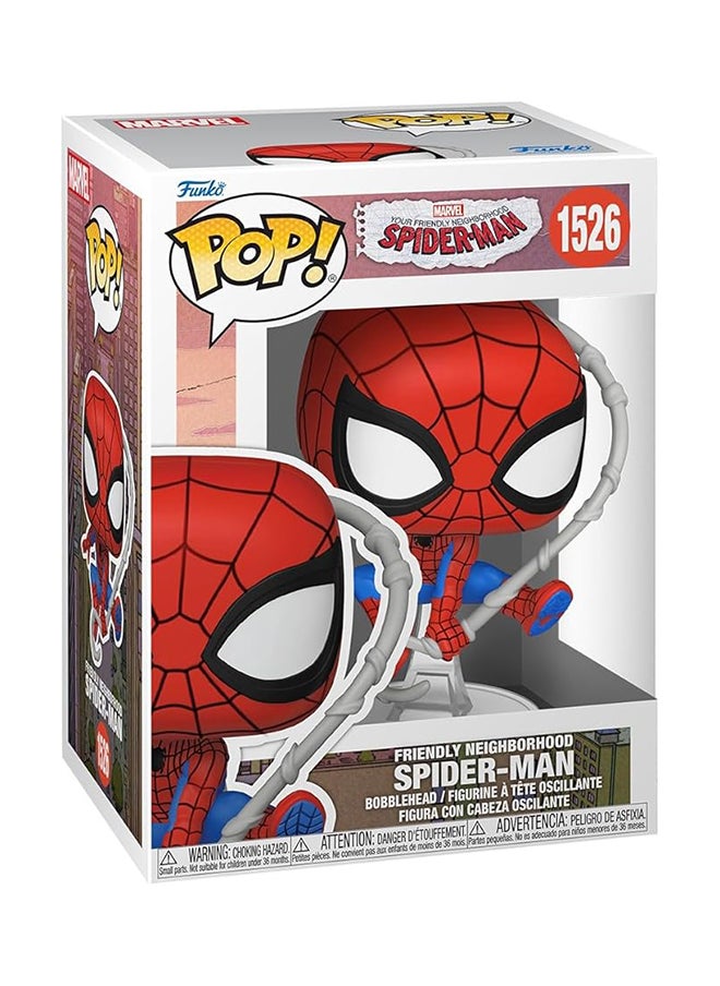 Funko Marvel: Friendly Neighborhood Spider Man Spider Man Final Suit Vinyl Figure  - Image 3