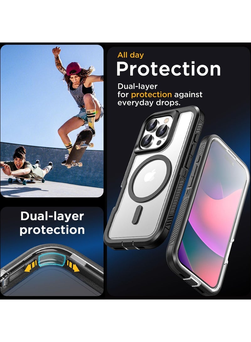 Phone 16 Pro Mac Case [Magsafe Compatible], Magnetic Drop Protection, Full Body Rugged Shock Protection, for iPhone 16Pro Mac (6.9-inch) - Image 4