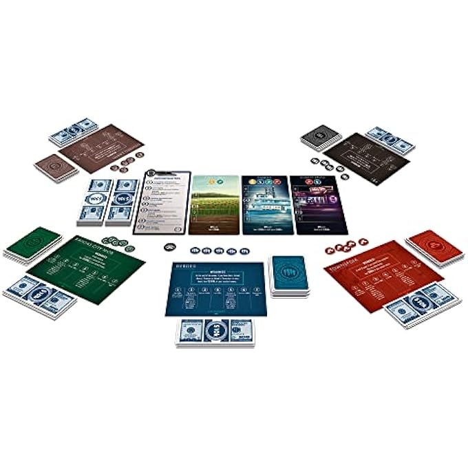 Mixlore Ozark The Board Game  Territory Control Strategy Game  Based on The Hit Netflix TV Series  Ages 16  25 Players  Average Playtime 30 Minutes  Made - Image 5