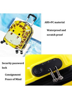 GoldenLike Kids Luggage Travel Suitcase 18 Inch Cartoon Rolling Trolley Case with Wheels Children's Carry on Luggage Portable Waterproof Kid Suitcase  - Image 5