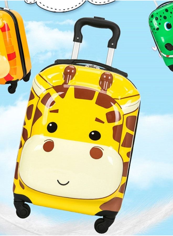 GoldenLike Kids Luggage Travel Suitcase 18 Inch Cartoon Rolling Trolley Case with Wheels Children's Carry on Luggage Portable Waterproof Kid Suitcase  - Image 2