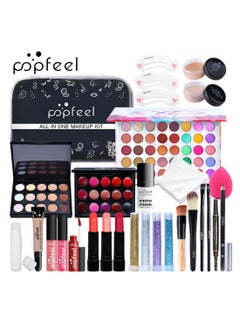 popfeel Makeup Kit All in One Multi-Purpose Makeup Set Professional Designed for Women Full Kit Makeup Must-Have Starter Kit Suitable for Beginners and Professionals 28 Pcs Set  - Image 1