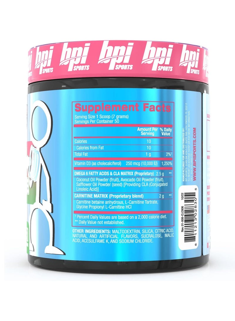 بي بي آي سبورتس سي ال ايه+ كارنيتين حارق دهون عالي التركيز - بطيخ مثلج - (50 حصة) - Image 2