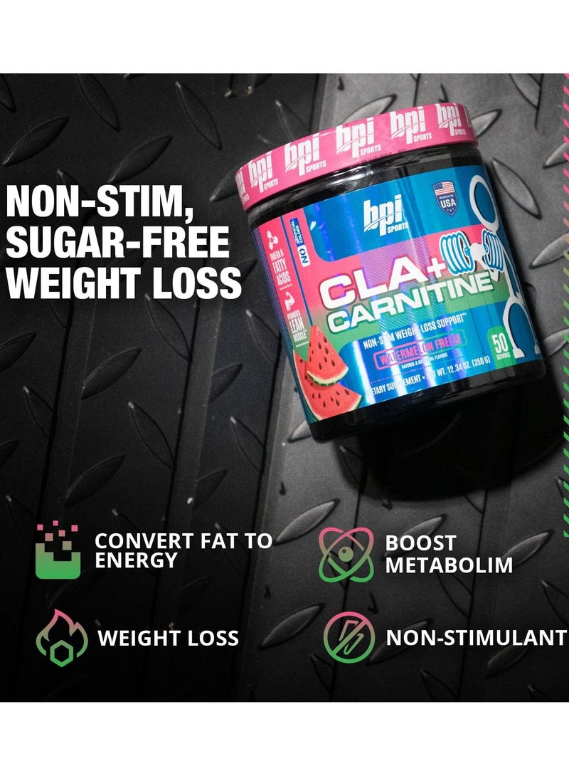 بي بي آي سبورتس سي ال ايه+ كارنيتين حارق دهون عالي التركيز - بطيخ مثلج - (50 حصة) - Image 4