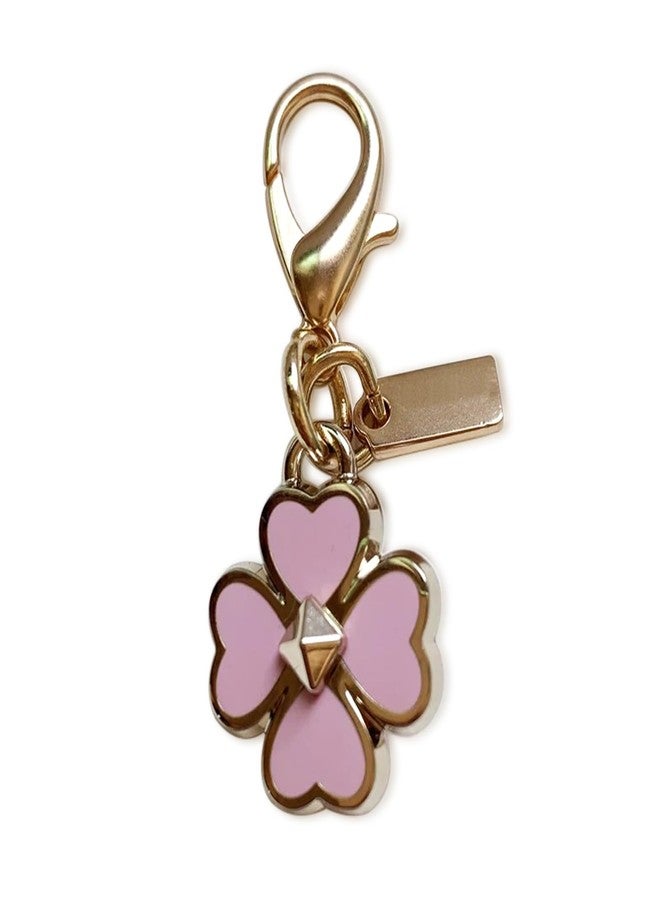 Sbredit Cute cherry Keychain,Cherry Bag Charm,Handbag Charms for Purses,Key Chains Accessories, Pink Flower, S - Image 1