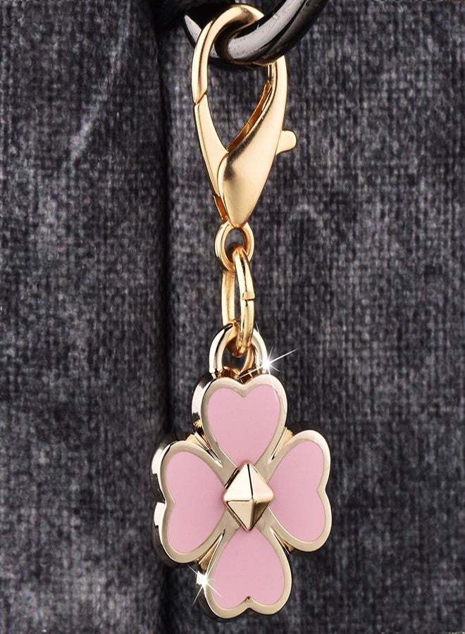 Sbredit Cute cherry Keychain,Cherry Bag Charm,Handbag Charms for Purses,Key Chains Accessories, Pink Flower, S - Image 5