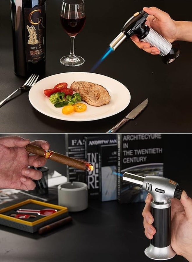 آيباما ولاعة طهي متعددة الاستخدام – شعلة قوية وآمنة لإشعال الغاز والطهي - Image 2