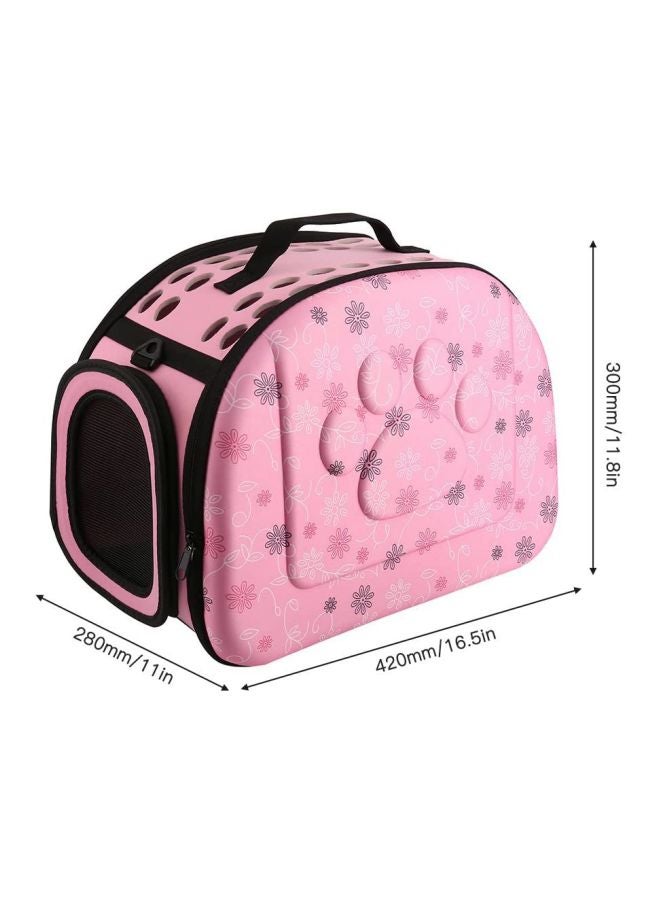 Lovely Floral Breathable Outdoor Carrier Bag Pink Myard - Image 5