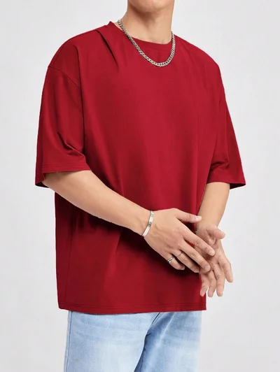 Cool Tarz Cool Style Men's Crew Neck 100% Cotton T-Shirt